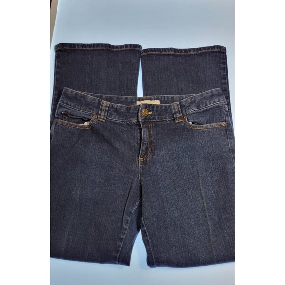 MICHAEL KORS Jeans Women's 10P (34x30) Blue Straight Leg Mid-Rise 5 Pocket - Picture 1 of 7